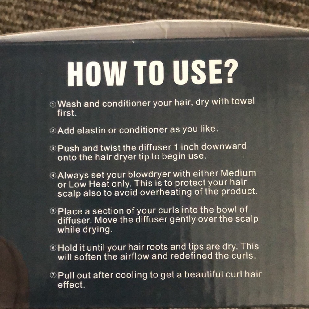 Hair diffuser - Picture 3 of 4